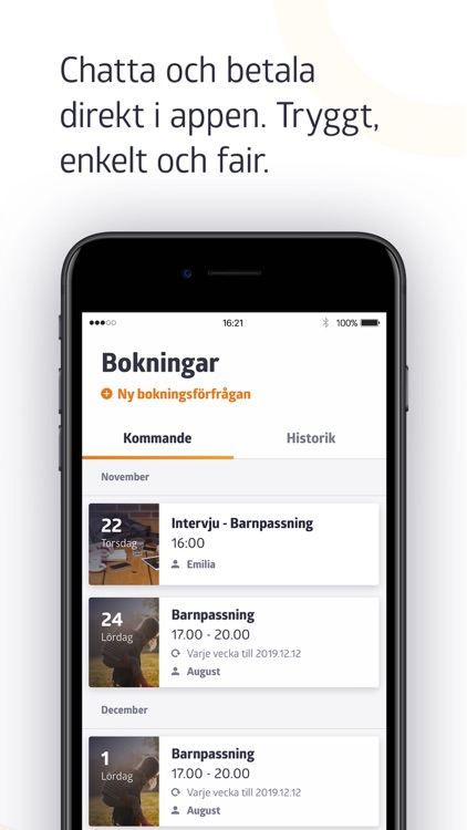 Yepstr - barnvakt, läxhjälp mm screenshot-4