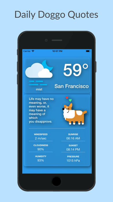 WeatherPup screenshot 2