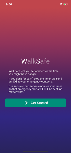 WalkSafe - Emergency SOS Timer