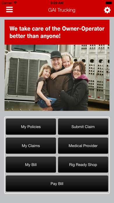 How to cancel & delete GAIG Trucking from iphone & ipad 1