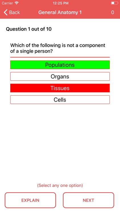 Anatomy and Physiology Quiz screenshot-4