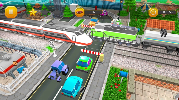 Real Railroad Crossing 3D