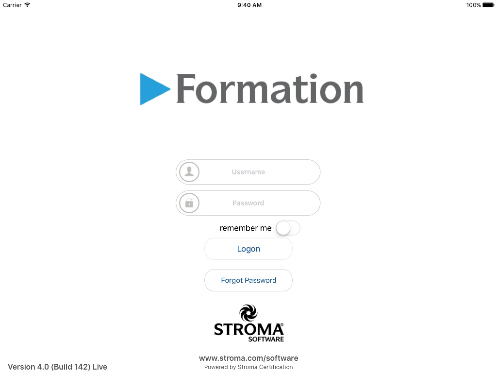 Formation screenshot 2