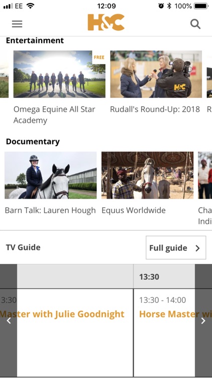 H&C: Equestrian Video