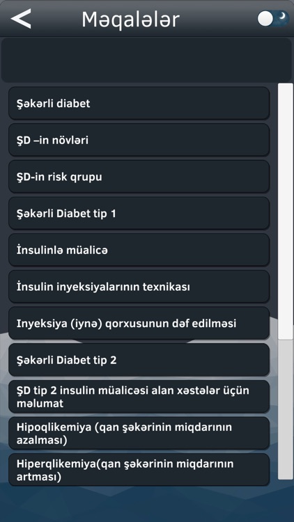 Şəkərli diabet screenshot-7