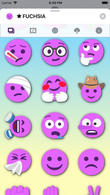 FUCHSIA Emoji • Stickers screenshot-8