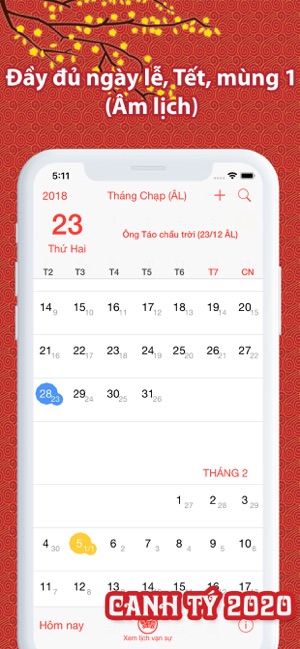 Calunar - Lịch âm Canh Tý(圖2)-速報App