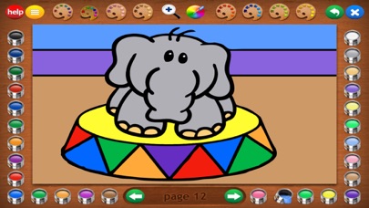 Coloring Book Baby Animals screenshot 2