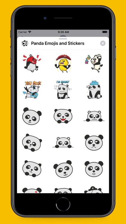 Panda Emojis and Stickers screenshot-4