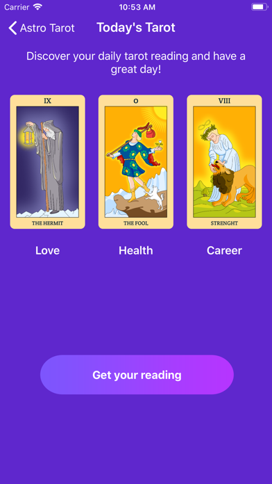 Astro Tarot - Daily Tarot Card screenshot 2