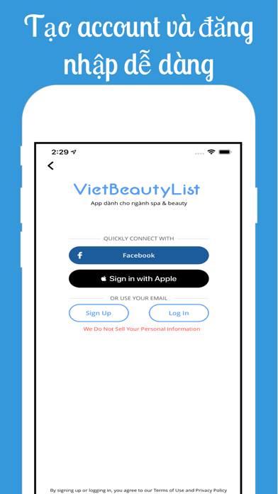 Viet Beauty List screenshot 2