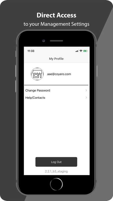 COYERO mobile Terminal screenshot 2