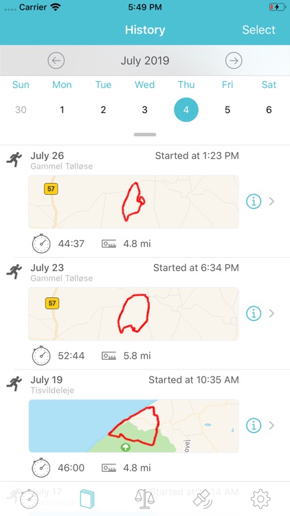 Rebios - GPS Track Running