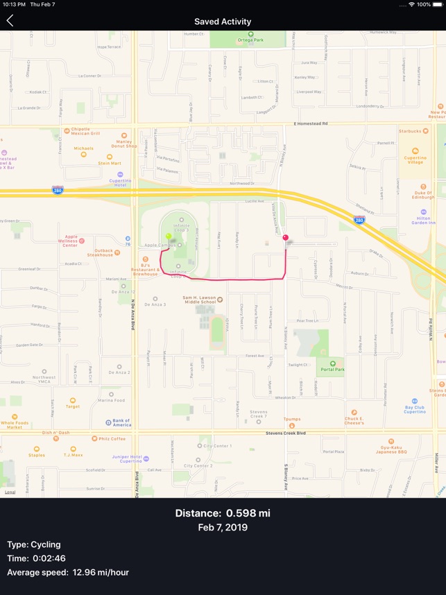 ‎Running Tracker Screenshot