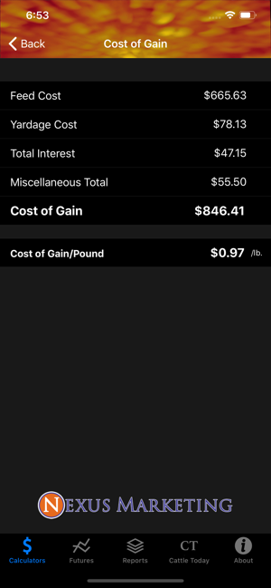 Nexus Cattle Calculator(圖2)-速報App