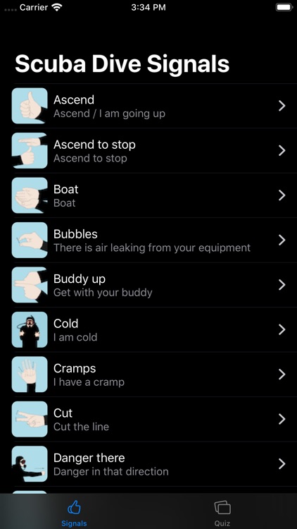 Scuba Dive Signals screenshot-3
