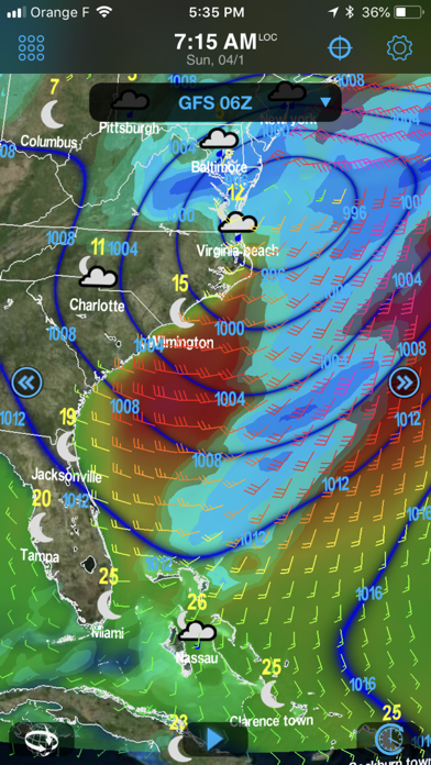 Weather4D Routing screenshot1