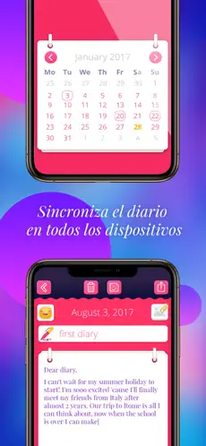 Screenshot 2 Mi Diario Secreto con Candado iphone
