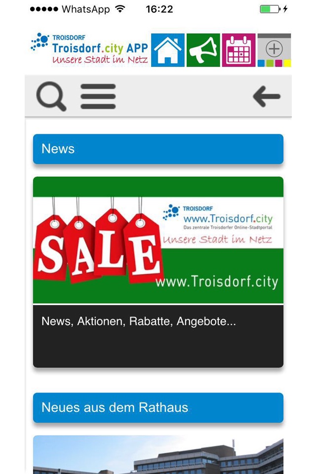 Troisdorf App screenshot 3