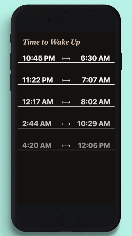Good Time Sleep Calculator By Andrei Alikimovich