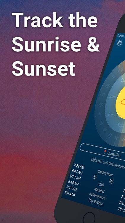 Solar Watch Sunrise Sunset