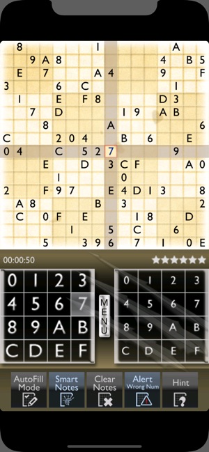 Sudoku puzzles 16x16 grid