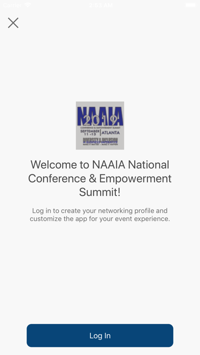 How to cancel & delete 2019 NAAIA National Conference from iphone & ipad 3