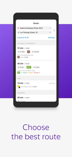 Yandex.Transport – Bus Tracker(圖1)-速報App