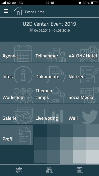 U2D Event-App screenshot 3