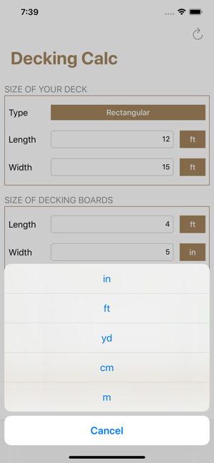 Decking calculator, material(圖4)-速報App