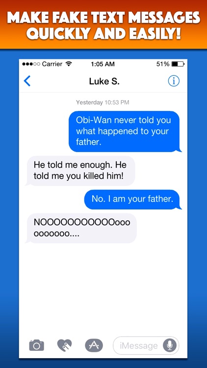 TextMeme – Fake Text Messages