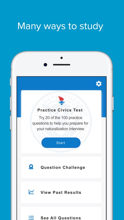USCIS: Civics Test Study Tools