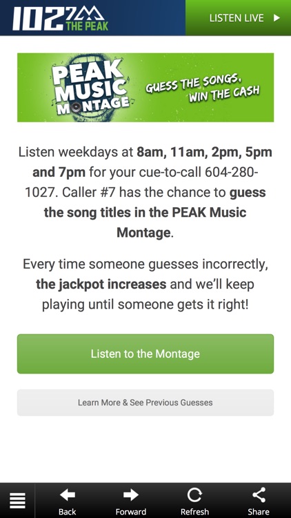 102.7 THE PEAK
