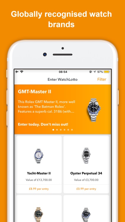 Watchlotto - Win a watch