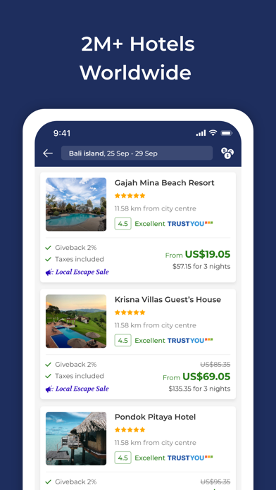 Travala.com: Best Travel Deals screenshot 2