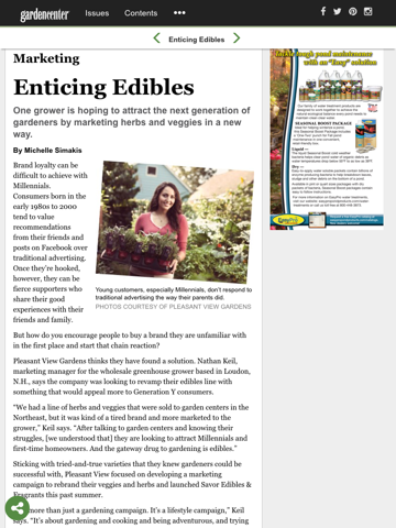 Garden Center Magazine - náhled