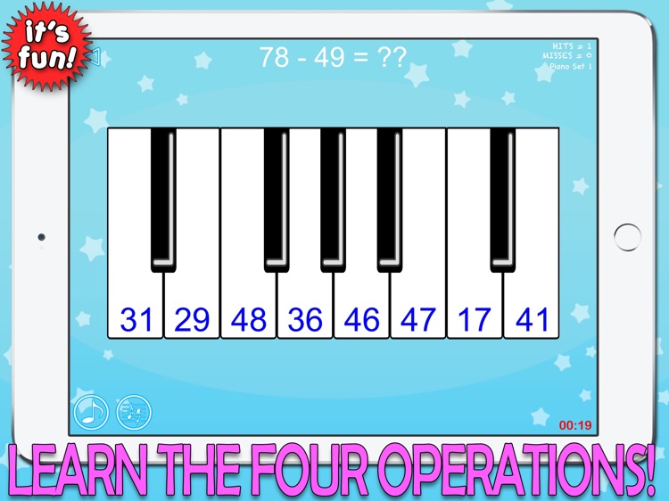 Math Music Piano HD