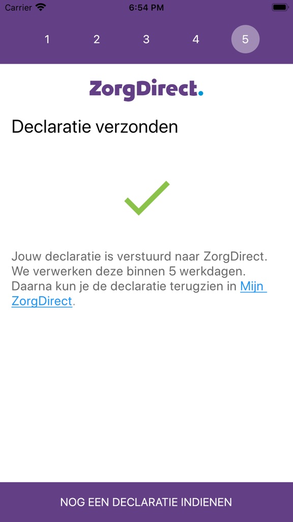 【图】ZorgDirect Declaratie App(截图3)