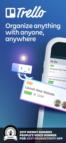 Trello: organize anything! app screenshot