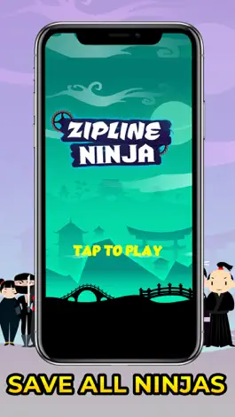 Game screenshot Zipline Ninja mod apk