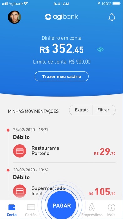 How to cancel & delete Agibank - Seu Banco Digital from iphone & ipad 1