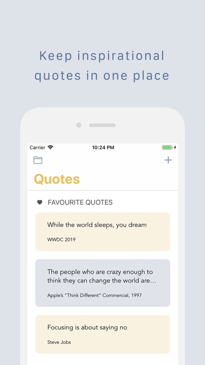 Quotes: Let's collect quotes