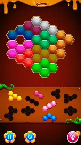 Game screenshot لعبة لغز السداسي العاب و بلوت apk
