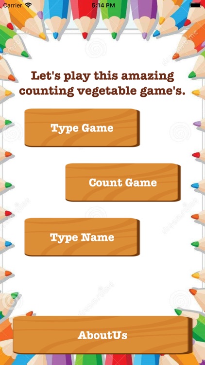 TypeVegetableGame