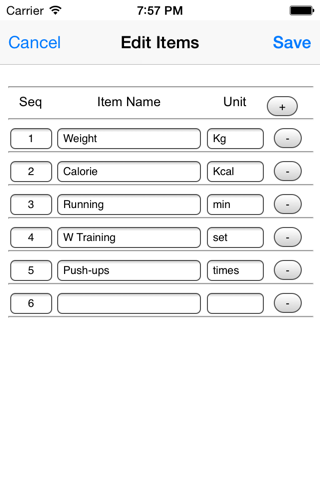 Health Fitness Diary - náhled