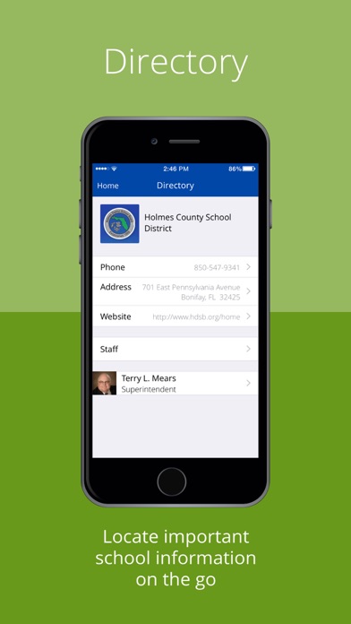 Holmes County School District screenshot 2