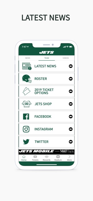 Official New York Jets(圖3)-速報App