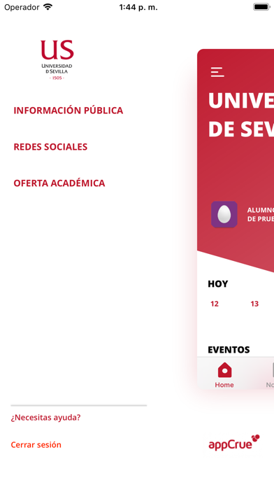 US - Universidad de Sevilla screenshot 3