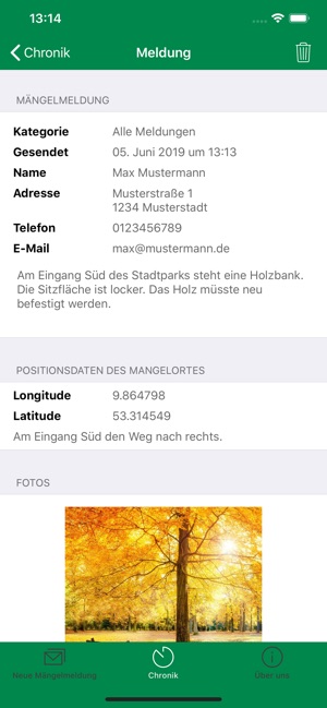 Melde-App Stadt Buchholz(圖5)-速報App