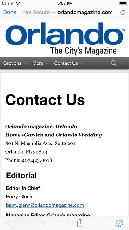 Orlando Magazine Insider